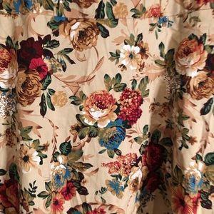 Blue Enchantress Dresses - Vintage Floral Dress 2x Blue Enchantress Dresses - Vintage Floral Dress 2x